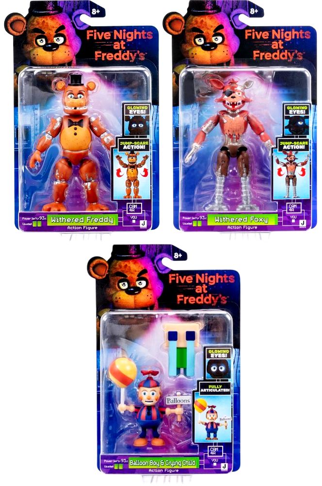 値下中！ Five Nights at Freddy's フィギュア5体セット Five Nights at Freddy's 5-inch Core Figure Assortment